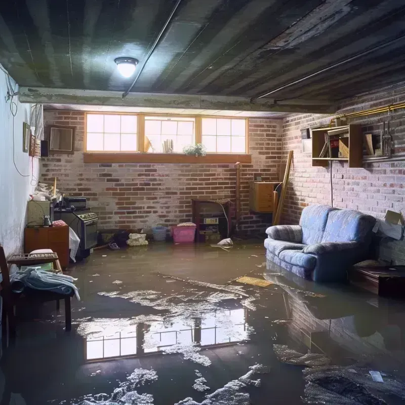 Flooded Basement Cleanup in Lake Dalecarlia, IN